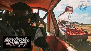 Onboard Stockcar F1 Action 💥🏁 with Bert de Vries #H20 Autocross Hallum 2025 🇳🇱🏆🏁