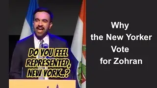 Why the New Yorker Vote for Zohran..#zohranmamdani #nyc #newyorkcity #nycmayor #politics #newyorker 