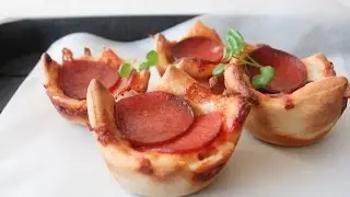 How To Make Pizza Cups - By One Kitchen Episode 378