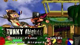 Donkey Kong Country 2: Diddy's Kong Quest (SNES) (World 4)(Krazy Kremland)(Funky's Flights II)