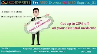 Pharmacy & Medical Store / Buy Online Medicine With Free Home Delivery / Best Physician Consultant.