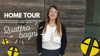 #HOMETOUR in una moderna casa con quattro bagni!