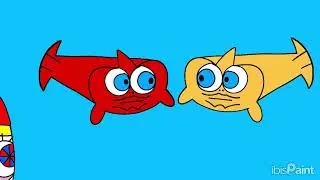 Fish talking about the voices Psychicpebbles and sr pelo (animation) TADC the amazing digital circus