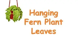 Hanging Fern Plant 1 - Leaves