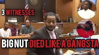 Young Thug Trial WITNESSES EXPLAIN HOW BIG NUT DIED LIKE A GANGSTER! EMOTIONAL TESTIMONY