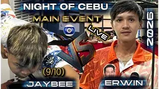 JAYBEE SUCAL (9/10)🆚ERWIN GRACIA.. NIGHT OF CEBU.. 🔥☄️