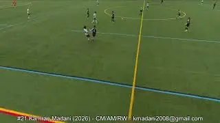 Kamran Madani (2026) - CM/AM/RW - Soccer Recruiting Reel