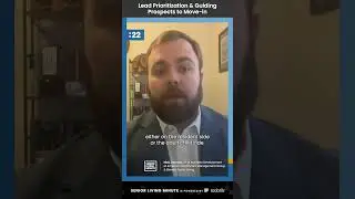 Lead Prioritization & Guiding Prospects to Move in - Nick Jasmon