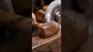 Restore old iron materials to reuse #forging #sword #handmade #rusty 72
