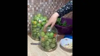 Помидоры в баклашке....🤤😋🍅🍅🍅