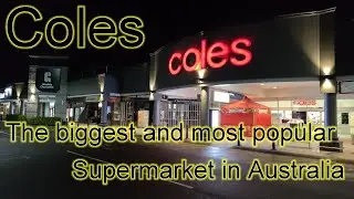 Coles Supermarket in Australia