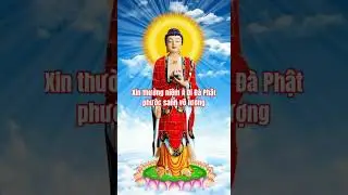 Xin thường niệm A Di Đ&agrave; Phật phước sanh v&ocirc; lượng #adidaphat #binhanmayman #vangsanhtayphuong