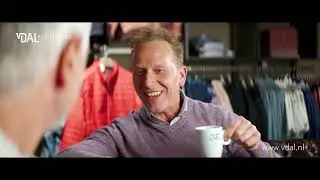 Ontspannen winkelen met een leuk gesprek en eerlijk advies. Dat is Van Dal mannenmode!