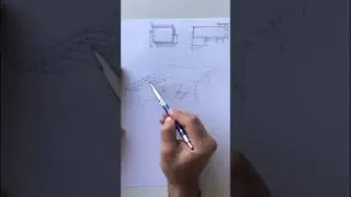 ARCHITECTURAL SKETCH | TWO POINTS PERSPECTIVE