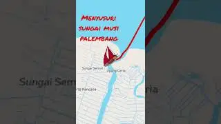 Jelajahi sungai musi palembang#journey #meme #sungaimusi #ampera #pecintaalam#taiwan