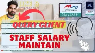 STAFF SALARY MAINTAIN IN MARG | STAFF KI SALARY KAISE MAINTAIN KARE| #viral #trending #margerp