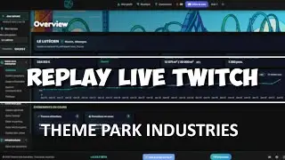 Des nouvelles l On d&eacute;couvre Theme Park Industries (nouveau jeu de gestion)
