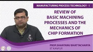 Review of Basic Machining Processes and the Mechanics of Chip Formation