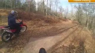 Dirt Bike Hawk 250 Endurno Offroad Action