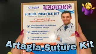Unboxing the Artagia Suture Kit from AMAZON