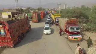 Baraat air view gharibwal factory brother sheikh kamran kundian