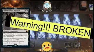 MTG Arena Gameplay: The Meathook Massacre!!! My New Favorite Card 😘🔥