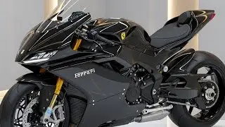2026 Ferrari V8 Superbike Unleashed | Ultimate Black Racing Beast Revealed.