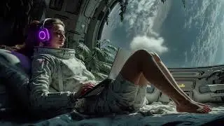 Deep Focus Music for Productive Work in Space Station | Cosmic Zen Study