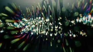 Trapcode Formで作った定期的に光る帯