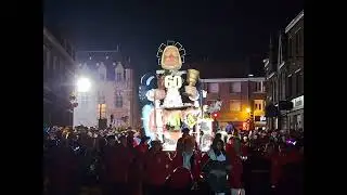 [Carnaval de Bailleul 2025] Rentrée du géant Gargantua - rue de Lille