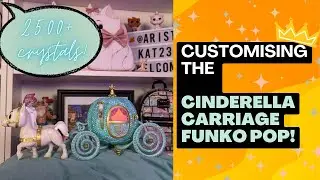 Make a Crystal Custom Funko Pop! #customfunko #funkopop #cinderellafunko