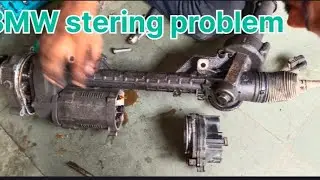 BMW X1 Power Steering Wheel Noise TroubleISteering Rack Assembly Repairing