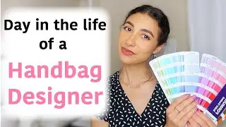 DAY IN THE LIFE OF A HANDBAG DESIGNER! *NYC BASED*