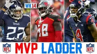 NFL MVP Rankings & Players of The Week (Offensive MVP, Defensive MVP, Rookie of The Year) Week 14