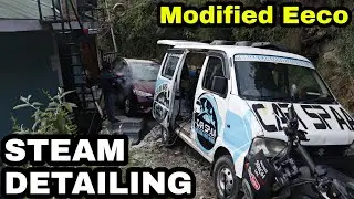 Car Steam wash & Detailing | Car Spa Dry Cleaning | Modified Eeco | Engineer Singh Automobiles | ESA