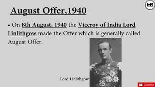 August offer 1940
