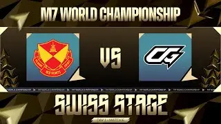 [FIL] M7 Swiss Stage Day 1 | SRG vs CG | Game 1