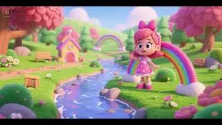 Miss Polly&rsquo;s Rainbow Stream Path | Fun Kids Song & Nursery Rhyme 🌈🚑🎶