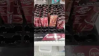 WHAT'S NEW AT THE DOLLAR TREE LA COLORS PLUMP GLOSS #dollarstorefinds