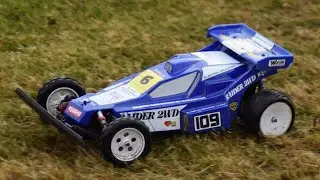 Oswestry Revival 2023 2WD 84-88 B final - Kyosho Raider on fire!🔥