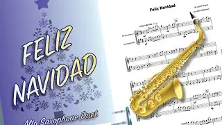 Feliz Navidad, Christmas Duet for Alto Saxophone