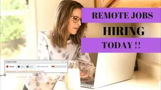 Work From Home Jobs Hiring Now For March/April 2019 - start working from home today