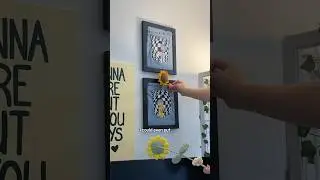 DIY framed jean pocket wall art 😍 #diy #diycrafts
