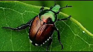 Beetle closeup ASMR #insects #wildlife 