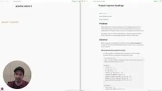 Mintter Showcase: Visual Hierarchy on Headings