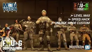 FauG- Domination Mod Level Max, Speed, Unlock Mode Custom