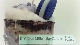 DIY Cookie and Cream Milkshake | Crafty Candles Canada