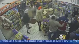 Caught On Camera: CT Deli Shooting