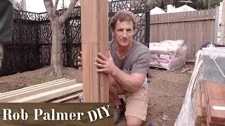 Tips for Standing Timber Posts | DIY Tip