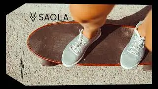 SAOLA sustainable footwear. Made from recycled, bio-sourced, and organic materials.
